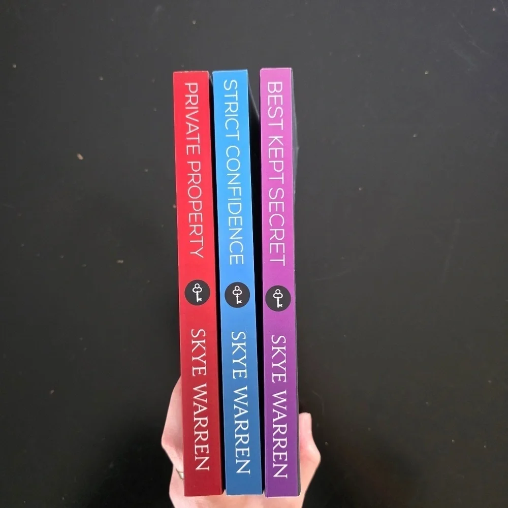 Rochester Trilogy by Skye Warren (Lot of 3 Books) - 1 Autographed Copy Included